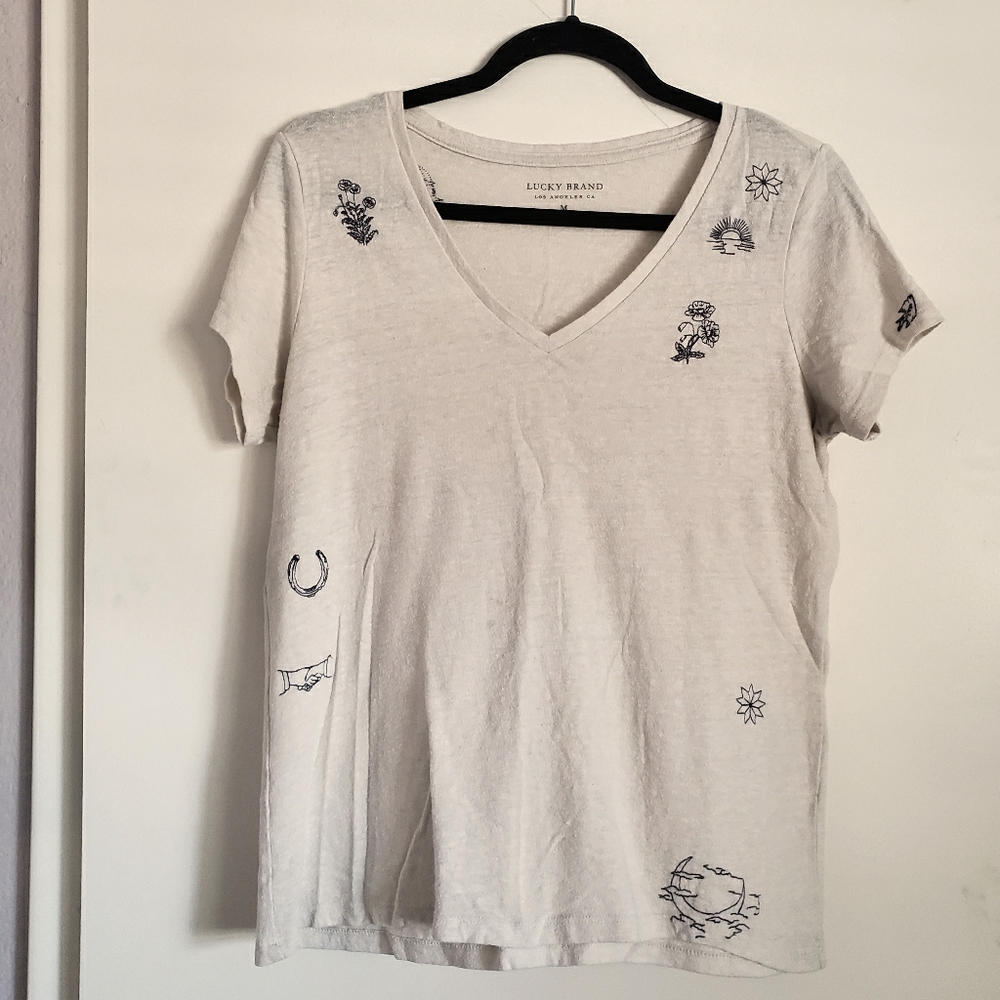 Lucky Ivory T-shirt, soft